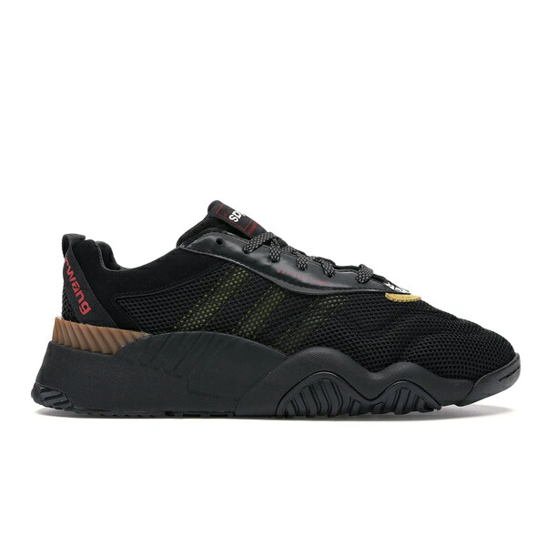 adidas アディダス メンズ スニーカー  【adidas AW Turnout Trainer Alexander Wang Core Black】  大きさ US_10.5(28.5珊) Core Black/Yellow/Light Brown