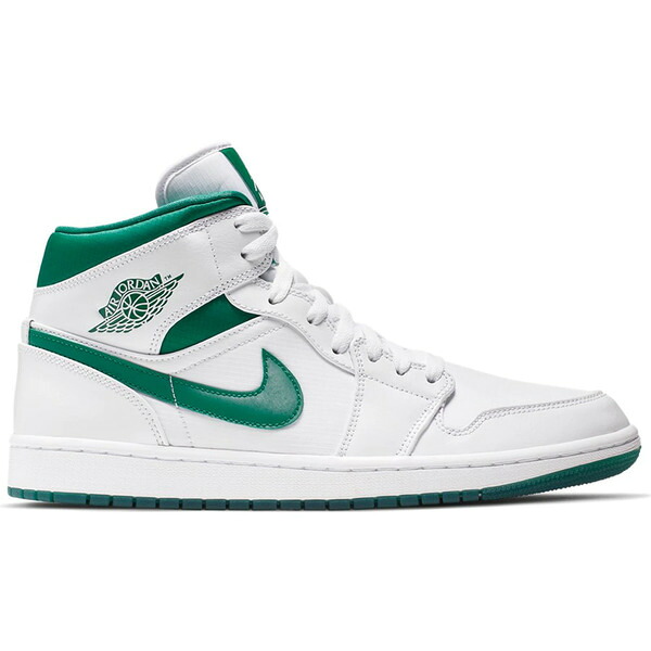 Jordan ジョーダン メンズ スニーカー  【Jordan 1 Mid White Mystic Green】  大きさ US_8(26.0珊) White/Mystic Green