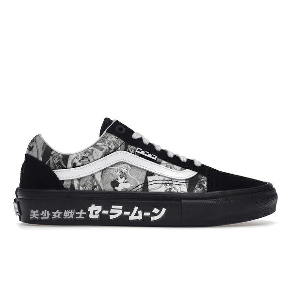 Vans バンズ メンズ スニーカー  【Vans Skate Old Skool Pretty Guardian Sailor Moon Sailor Black】  大きさ US_12(30.0珊) Black/White