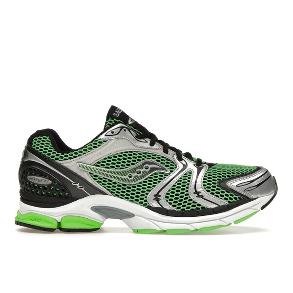 Saucony サッカニー メンズ スニーカー  【Saucony ProGrid Triumph 4 Green Silver Black】  大きさ US_5(23.0珊) Green/Silver
