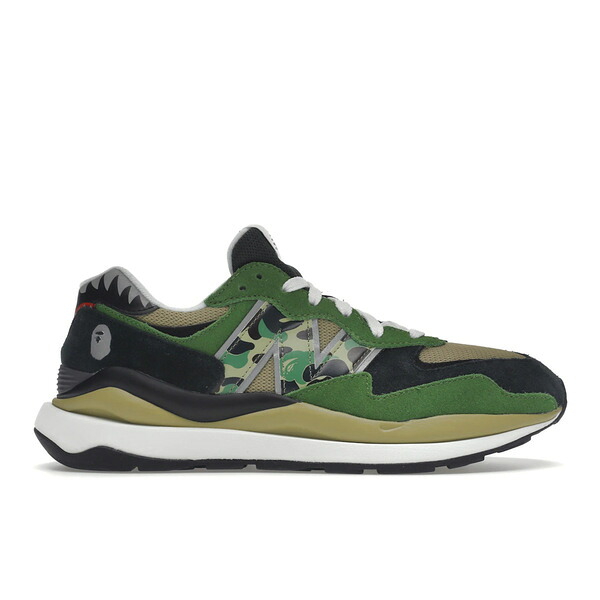 New Balance ニュー平衡にする メンズ スニーカー  【New Balance 57/40 BAPE Green】  大きさ US_10.5(28.5珊) Green/Beige/White
