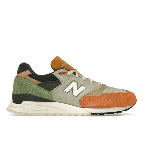 New Balance ニューバランス メンズ スニーカー 【New Balance 998 Ronnie Fieg & Frank Lloyd Wright Foundation Broadacre City Aloe Wash】 サイズ US_8(26.0cm) Aloe Wash/Apricot Buff