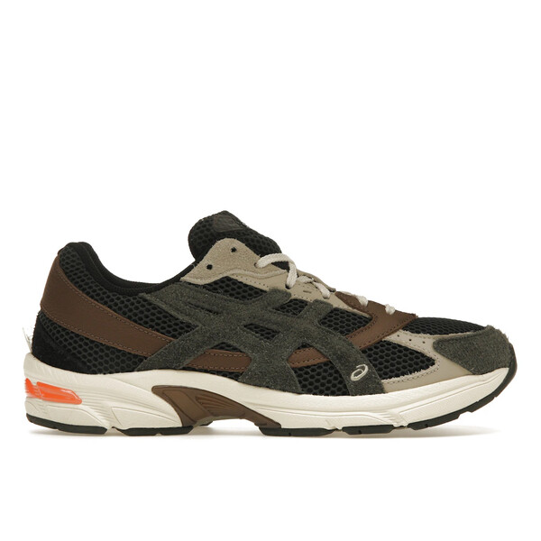 ASICS アシックス メンズ スニーカー 【ASICS Gel-1130 MK-II HAL Studio Forest】 サイズ US_9.5(27.5cm) Dark Green/Off White/Orange｜asty