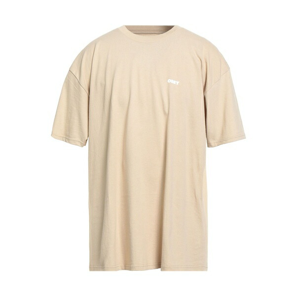 【送料無料】 オベイ メンズ Tシャツ トップス T-shirts Beige