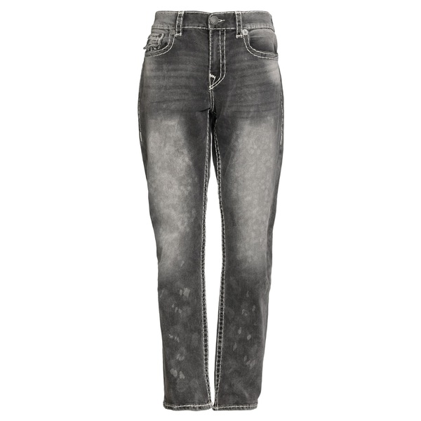 【送料無料】 トゥルーレリジョン メンズ デニムパンツ ボトムス Jeans Black