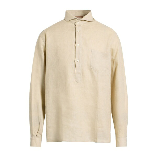 【送料無料】 ベルネーゼ ミラノ メンズ シャツ トップス Shirts Beige