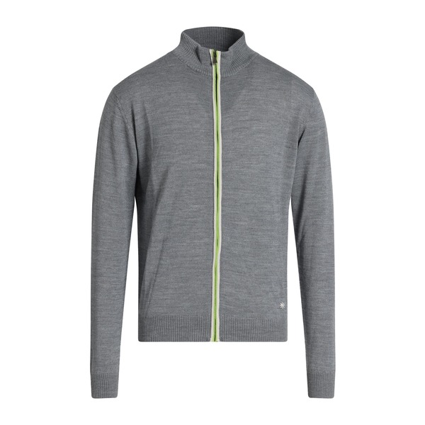 【貨物輸送無料】 マニュエル リッツ メンズ ジレー アウター Cardigans Grey