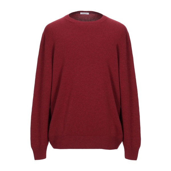【貨物輸送無料】 グランサッソ メンズ 編み物\u0026プルオーバー アウター Sweaters Red