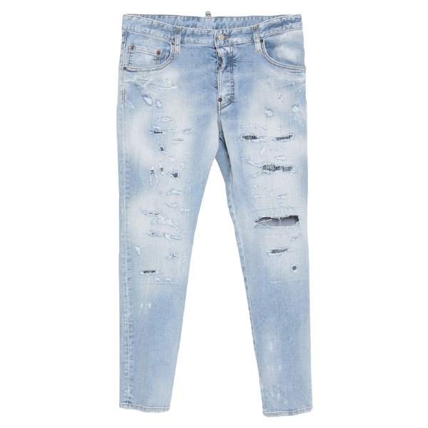 【送料無料】 ディースクエアード メンズ デニムパンツ ボトムス Jeans Blue|asty