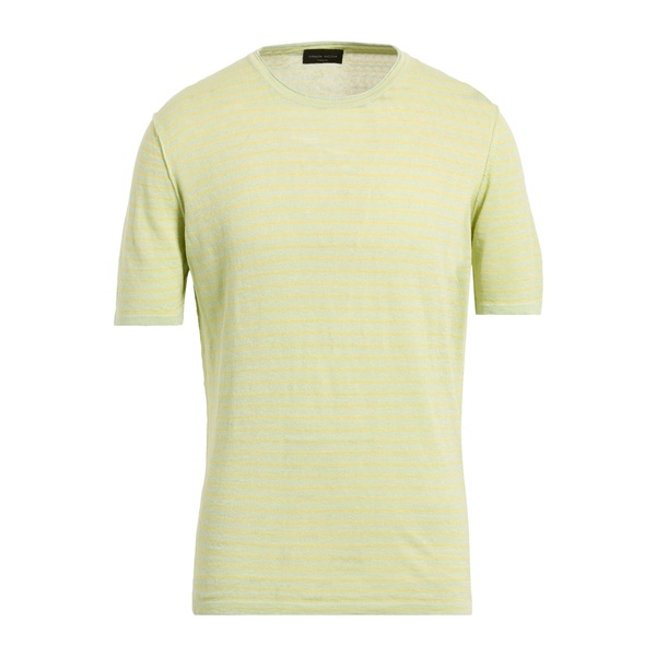 【貨物輸送無料】 ロベルトコリーナ メンズ 編み物\u0026プルオーバー アウター Sweaters Green