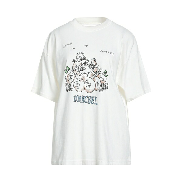 【送料無料】 ドムレベル メンズ Tシャツ トップス T-shirts White