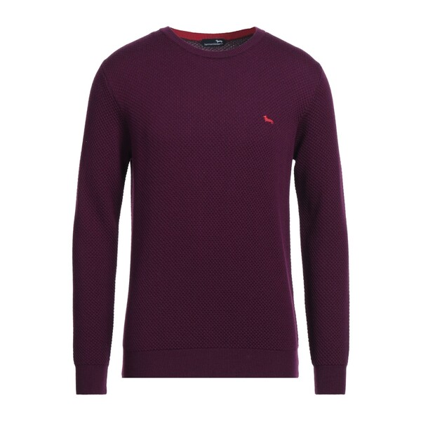 【貨物輸送無料】 ハーモント \u0026 知恵袋 メンズ 編み物\u0026プルオーバー アウター Sweaters Red