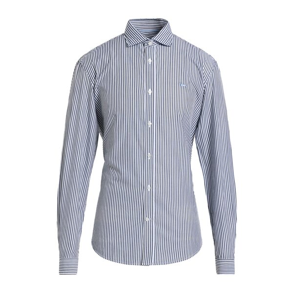 【送料無料】 ハーモント & ブレイン メンズ シャツ トップス Shirts Blue