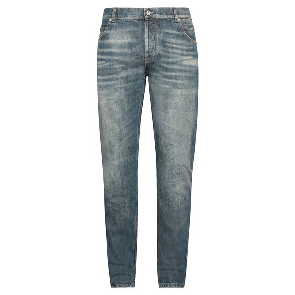 【送料無料】 バルマン メンズ デニムパンツ ボトムス Jeans Blue｜asty