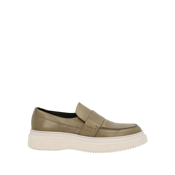 【送料無料】 ボールディーニ メンズ スリッポン・ローファー シューズ Loafers Green