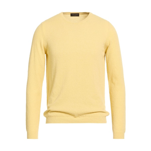 【送料無料】 ロベルトコリーナ メンズ ニット\u0026セーター アウター Sweaters Yellow