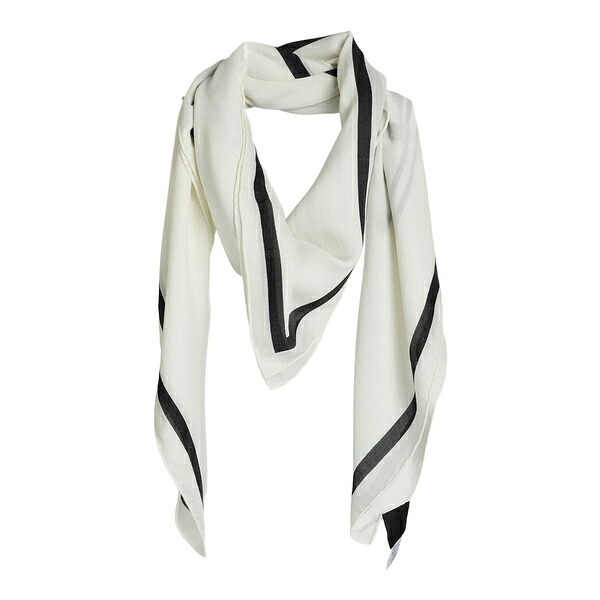 【送料無料】 ジバンシー メンズ マフラー・ストール・スカーフ アクセサリー Scarves White|asty