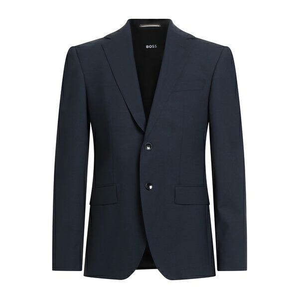 【送料無料】 ボス メンズ ジャケット＆ブルゾン アウター Blazers Blue