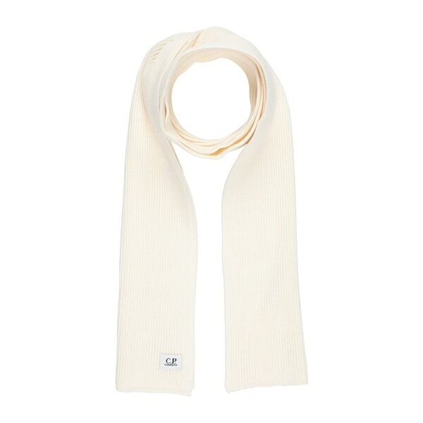【送料無料】 シーピーカンパニー メンズ マフラー・ストール・スカーフ アクセサリー Scarves White｜asty