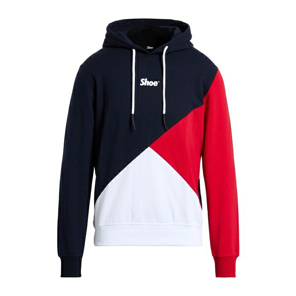 【貨物輸送無料】 シュー メンズ パーカー・スウェットシャツ アウター Sweatshirts Blue トップス-パーカー-メンズファッション
