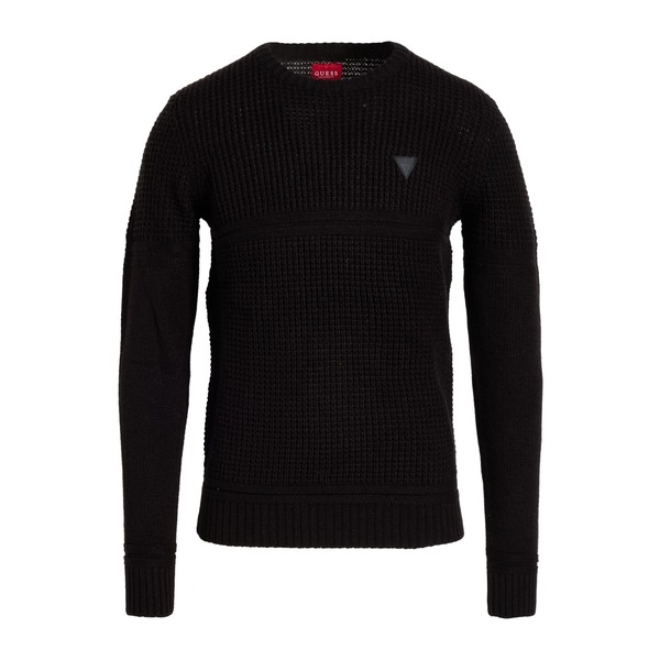 【貨物輸送無料】 ゲス メンズ 編み物\u0026スウェーター アウター Sweaters Black
