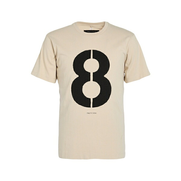 【送料無料】 ラグアンドボーン メンズ Tシャツ トップス T-shirts Beige