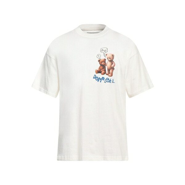 【送料無料】 ドムレベル メンズ Tシャツ トップス T-shirts White