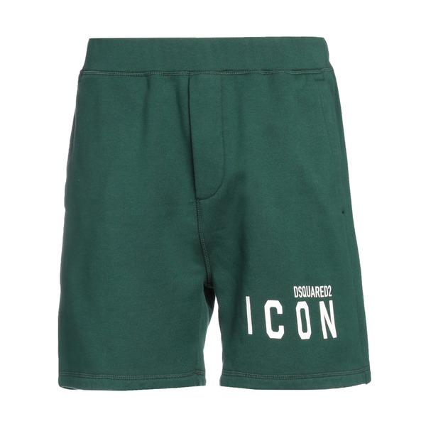 【送料無料】 ディースクエアード メンズ カジュアルパンツ ボトムス Shorts & Bermuda Shorts Green