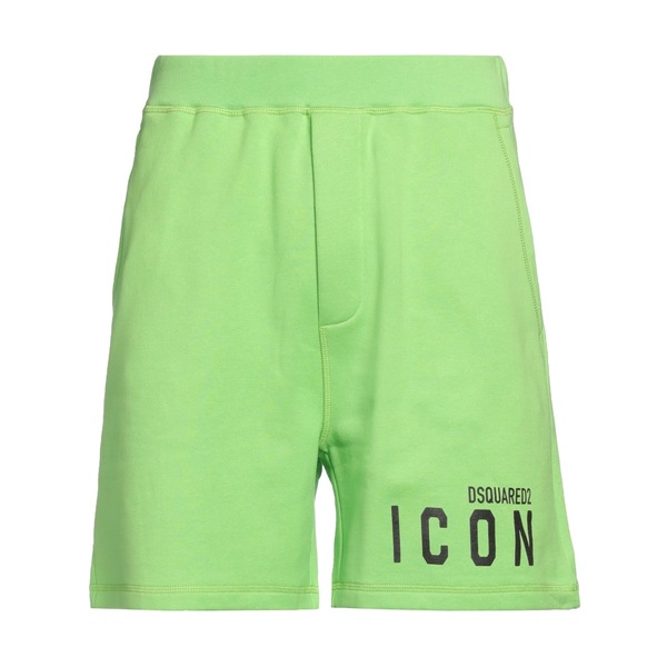 【送料無料】 ディースクエアード メンズ カジュアルパンツ ボトムス Shorts & Bermuda Shorts Green｜asty