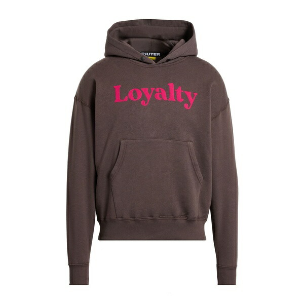 【送料無料】 アイウーター メンズ パーカー・スウェットシャツ アウター Sweatshirts Brown