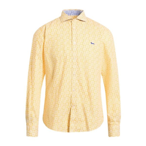 【送料無料】 ハーモント & ブレイン メンズ シャツ トップス Shirts Yellow