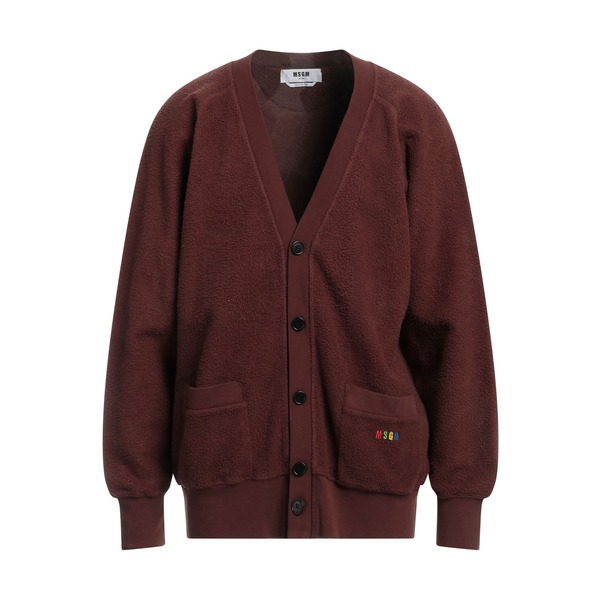 【送料無料】 エムエスジイエム メンズ カーディガン アウター Cardigans Brown 44,070円