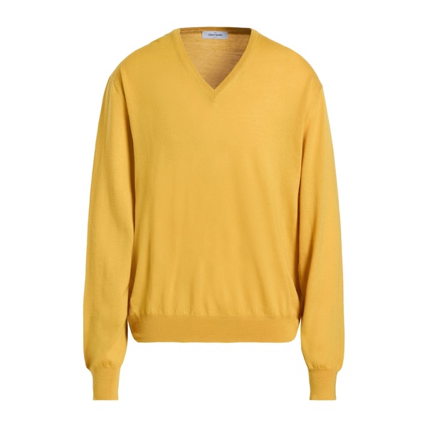 【送料無料】 グランサッソ メンズ ニット\u0026セーター アウター Sweaters Yellow