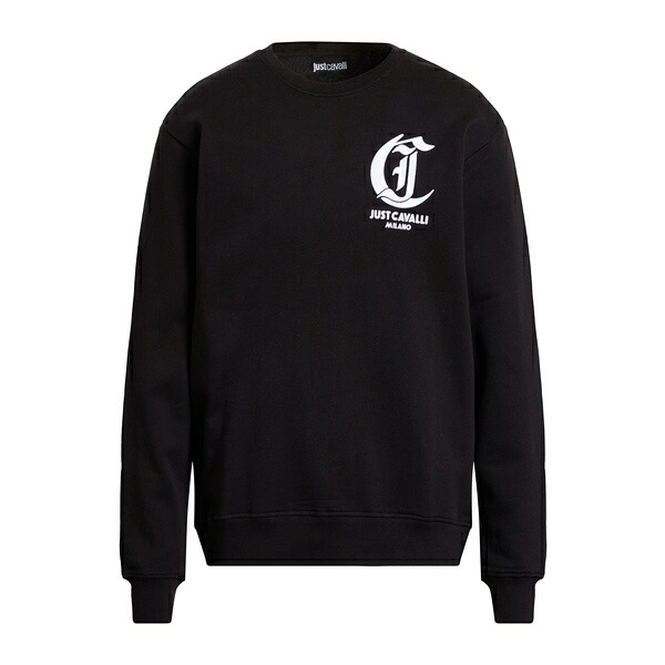 【送料無料】 ロベルトカヴァリ メンズ パーカー・スウェットシャツ アウター Sweatshirts Black