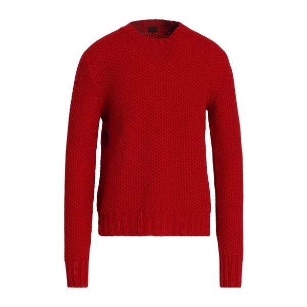 【貨物輸送無料】 エムピーマッシモピオンボ メンズ 編み物\u0026プルオーバー アウター Sweaters Red
