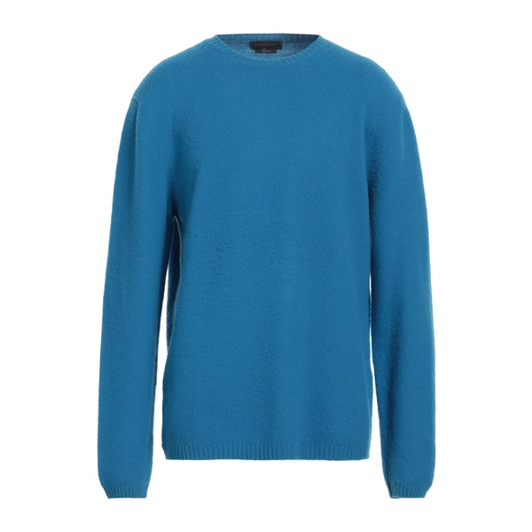 【貨物輸送無料】 ダニエル フィエゾリ メンズ 編み物\u0026プルオーバー アウター Sweaters Azure