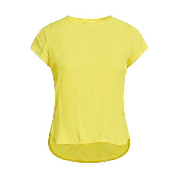 【送料無料】 ナインティーン セブンティ レディース Tシャツ トップス Tops Yellow｜asty