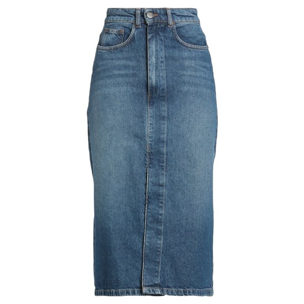 【送料無料】 ツインセット レディース スカート ボトムス Denim skirts Blue｜asty