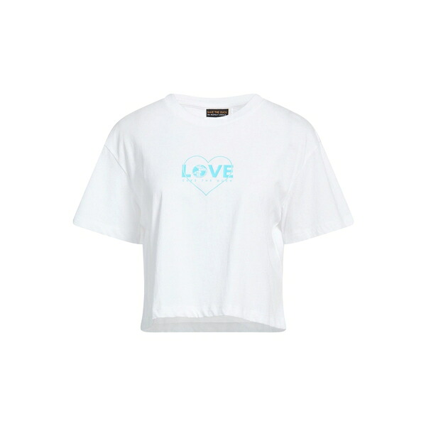 【貨物輸送無料】 セーブザダック レディース プルオーバー トップス T-shirts White
