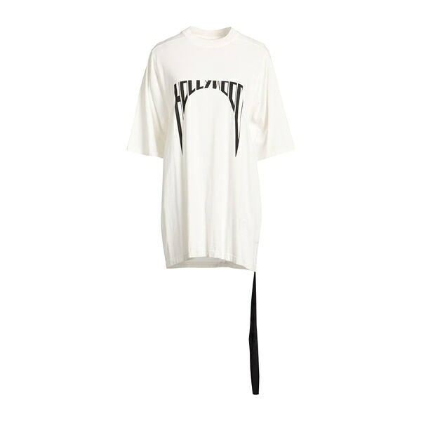 【貨物輸送無料】 リックオウエンス レディース プルオーバー トップス T-shirts White