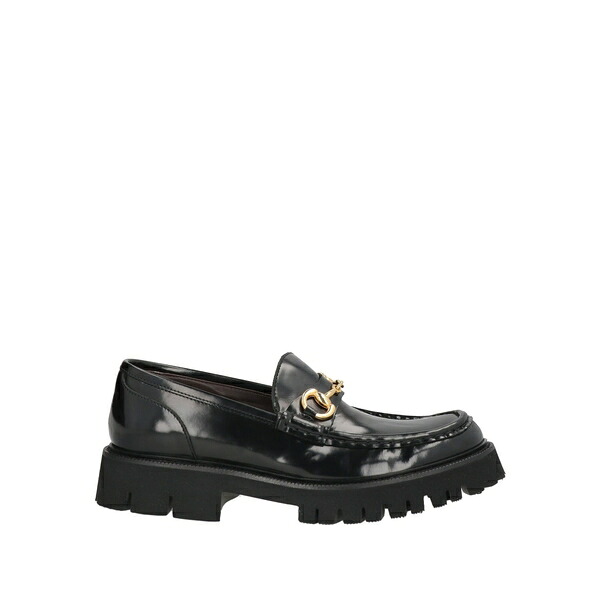【貨物輸送無料】 セボーイズ レディース スリッポン・ローファー シューズ Loafers Black