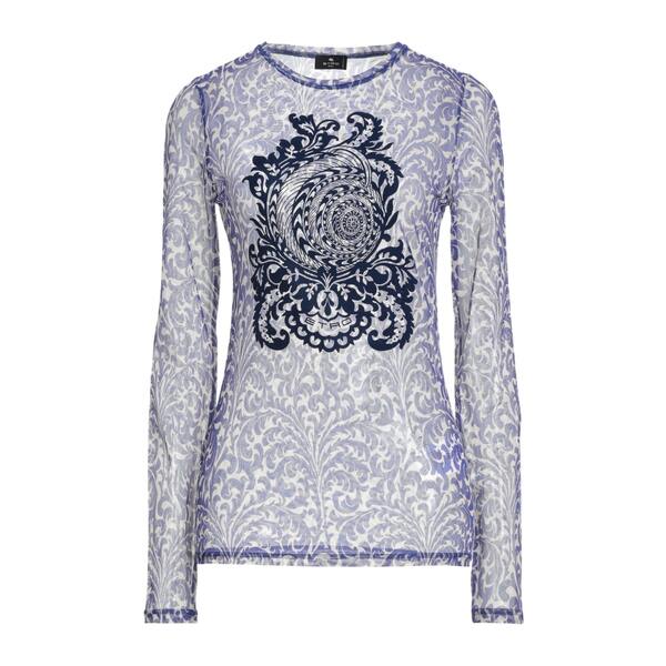 【貨物輸送無料】 エトロ レディース プルオーバー トップス Tops Blue