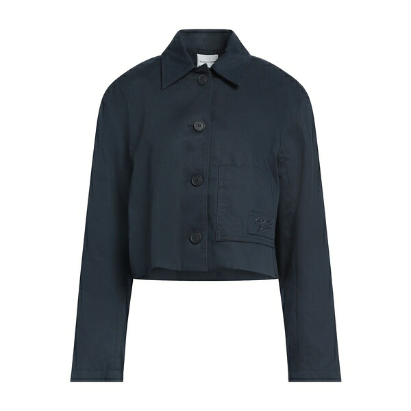 【送料無料】 メゾン キツネ レディース ジャケット＆ブルゾン アウター Jackets Blue｜asty