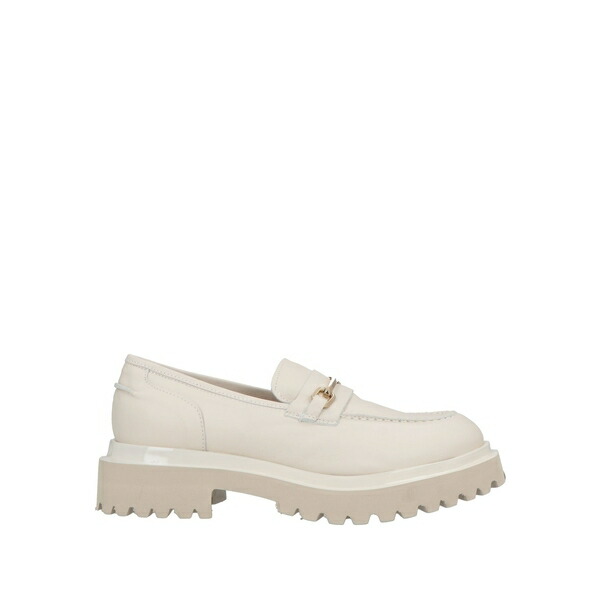 【貨物輸送無料】 ロレッタ ペッティナーリ レディース スリッポン・ローファー シューズ Loafers White
