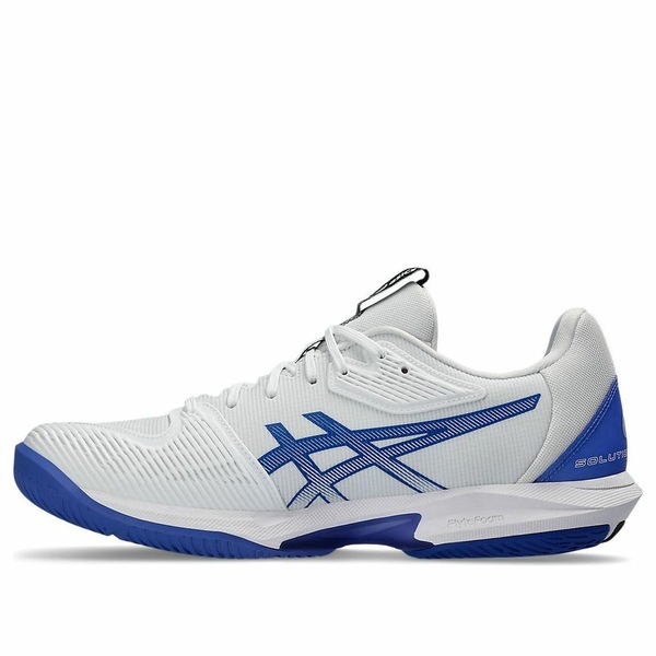 ASICS アシックス メンズ スニーカー 【ASICS SOLUTION SPEED FF 3 Tennis Shoes 'White Blue' 1041A438-100】 サイズ US_8(26.0cm)｜asty