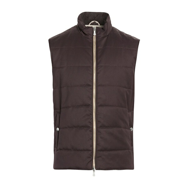 【送料無料】 イレブンティ メンズ ジャケット＆ブルゾン アウター Vests Brown｜asty