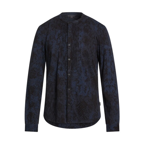 【貨物輸送無料】 ジョンバルベイトス メンズ プルオーバー トップス Shirts Blue
