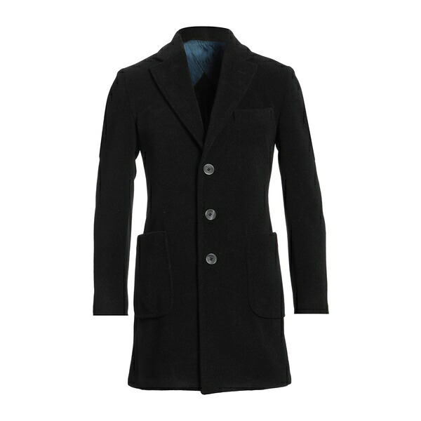 【貨物輸送無料】 テラ メンズ 上衣＆上衣 アウター Coats Black