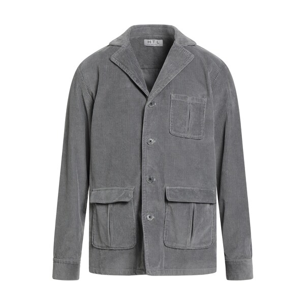 【貨物輸送無料】 ヒルティル メンズ 上衣＆上衣 アウター Jackets Grey メンズファッション-コート・ジャケット