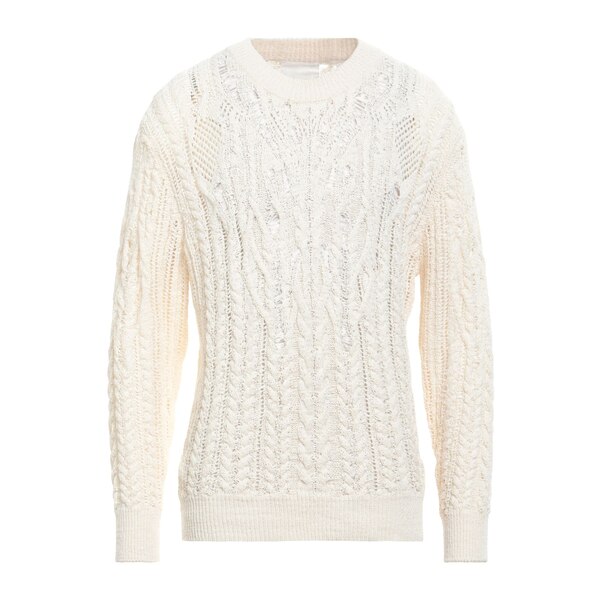 【貨物輸送無料】 イザ呼びりん マラン メンズ 編み物\u0026プルオーバー アウター Sweaters White